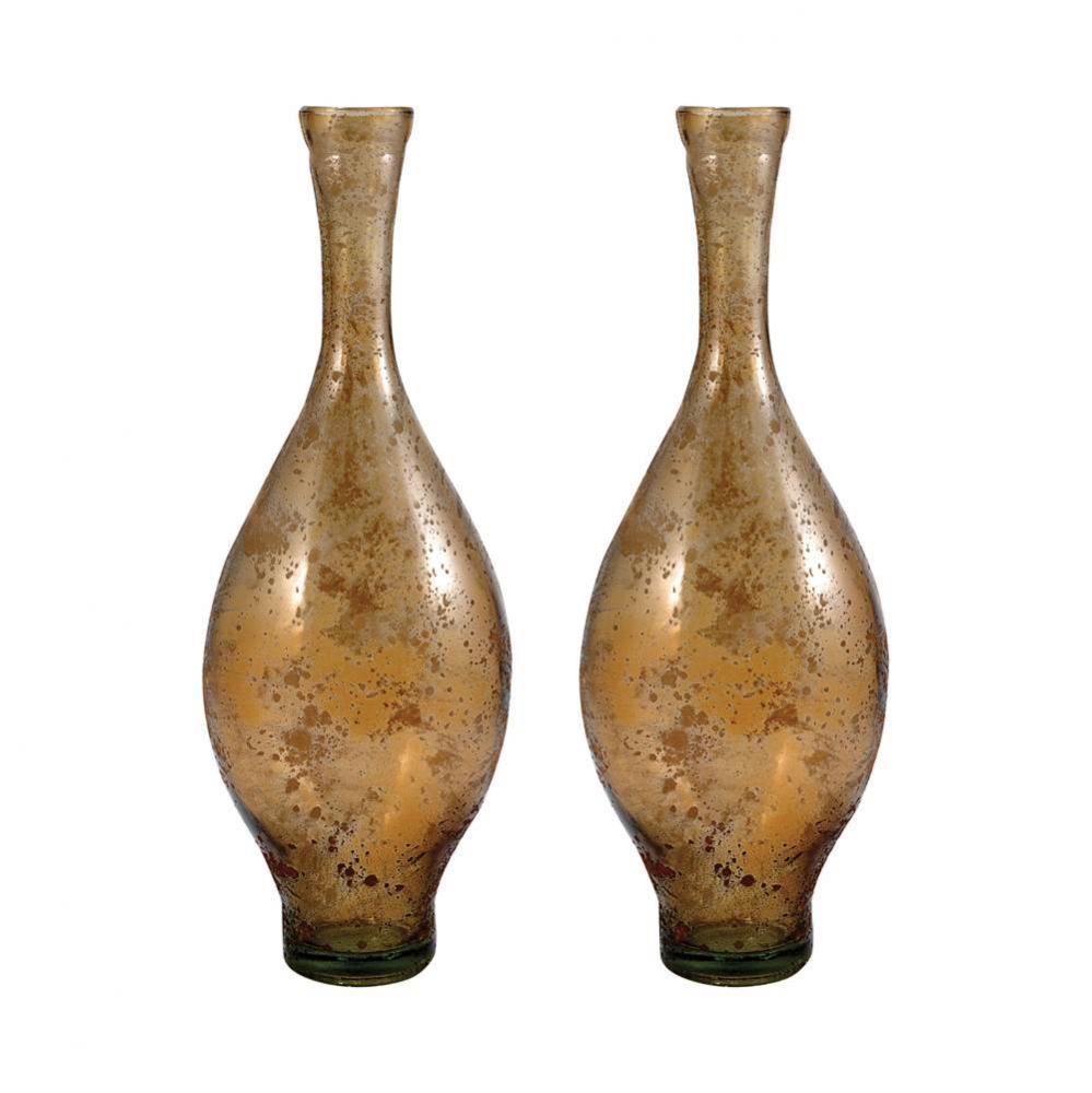 Atlas Set of 2 Vases