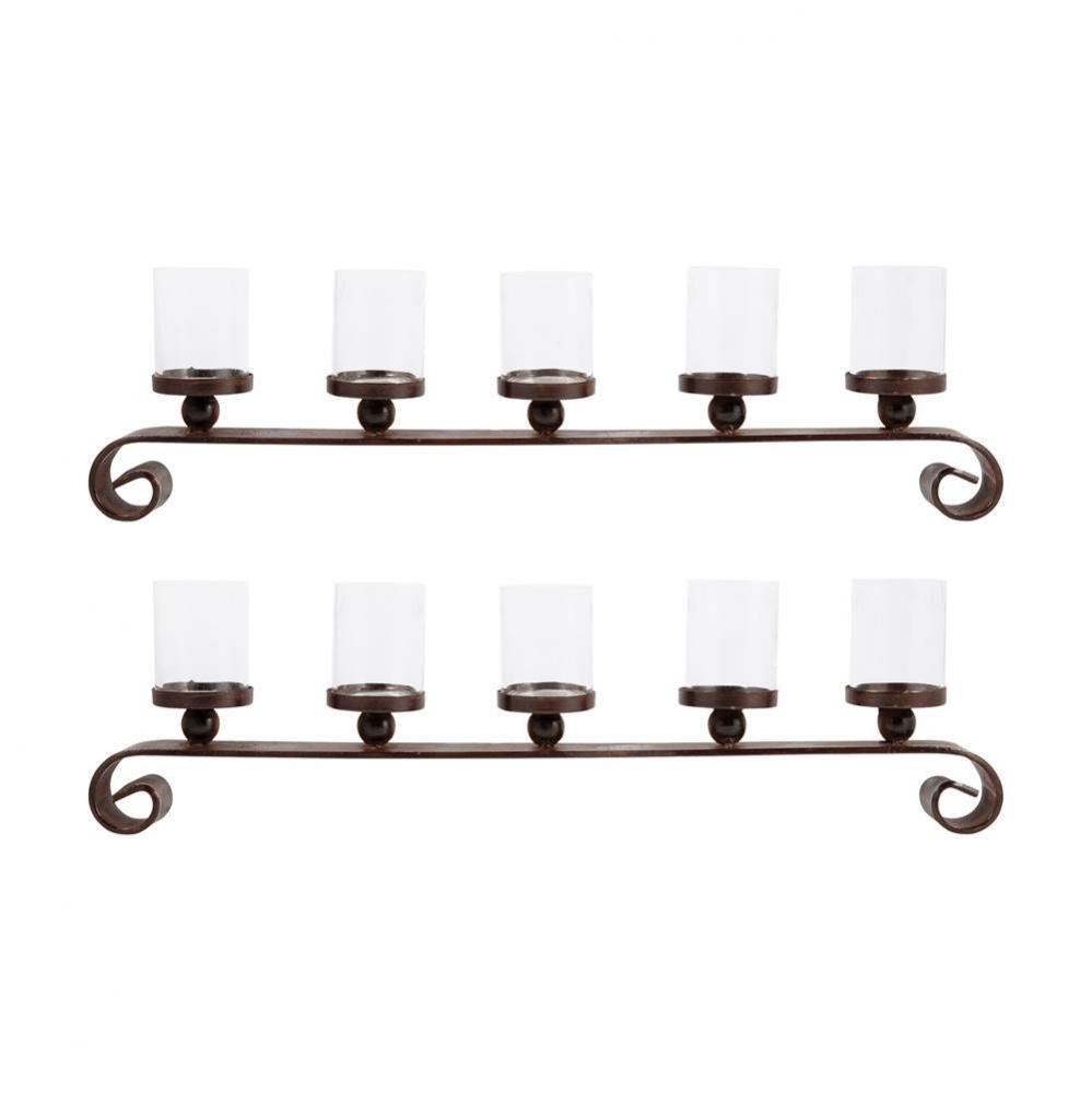 Mission 5 Votive Lighting Bar - Set of