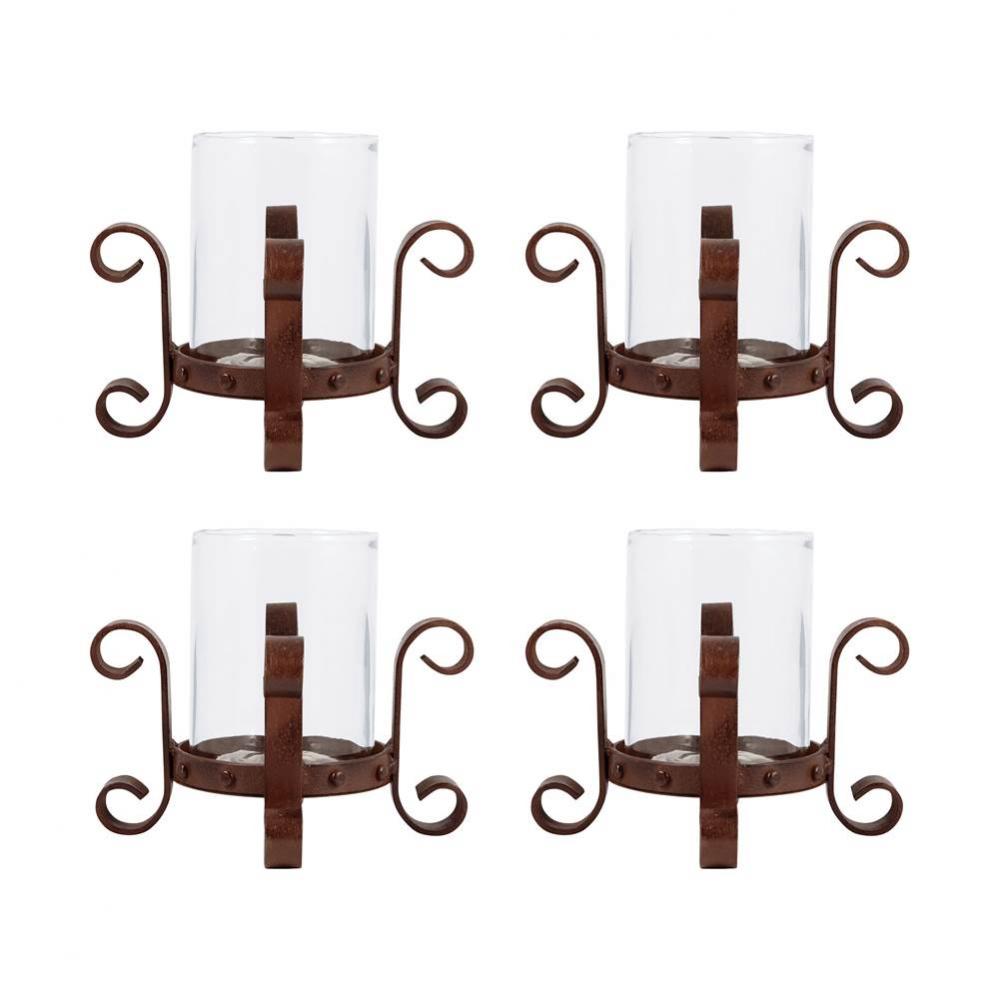 Teton Set of 4 Pillar