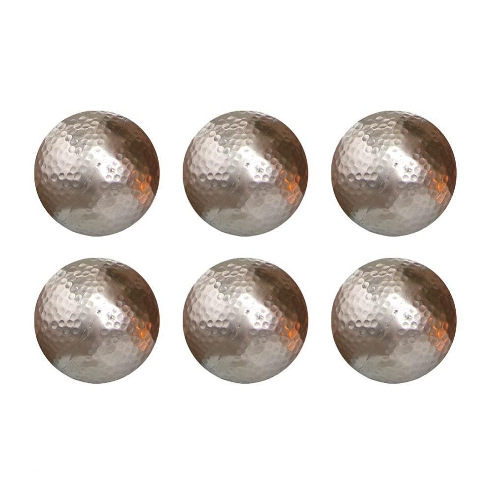 Urban Hammered Set of 6 Spheres -