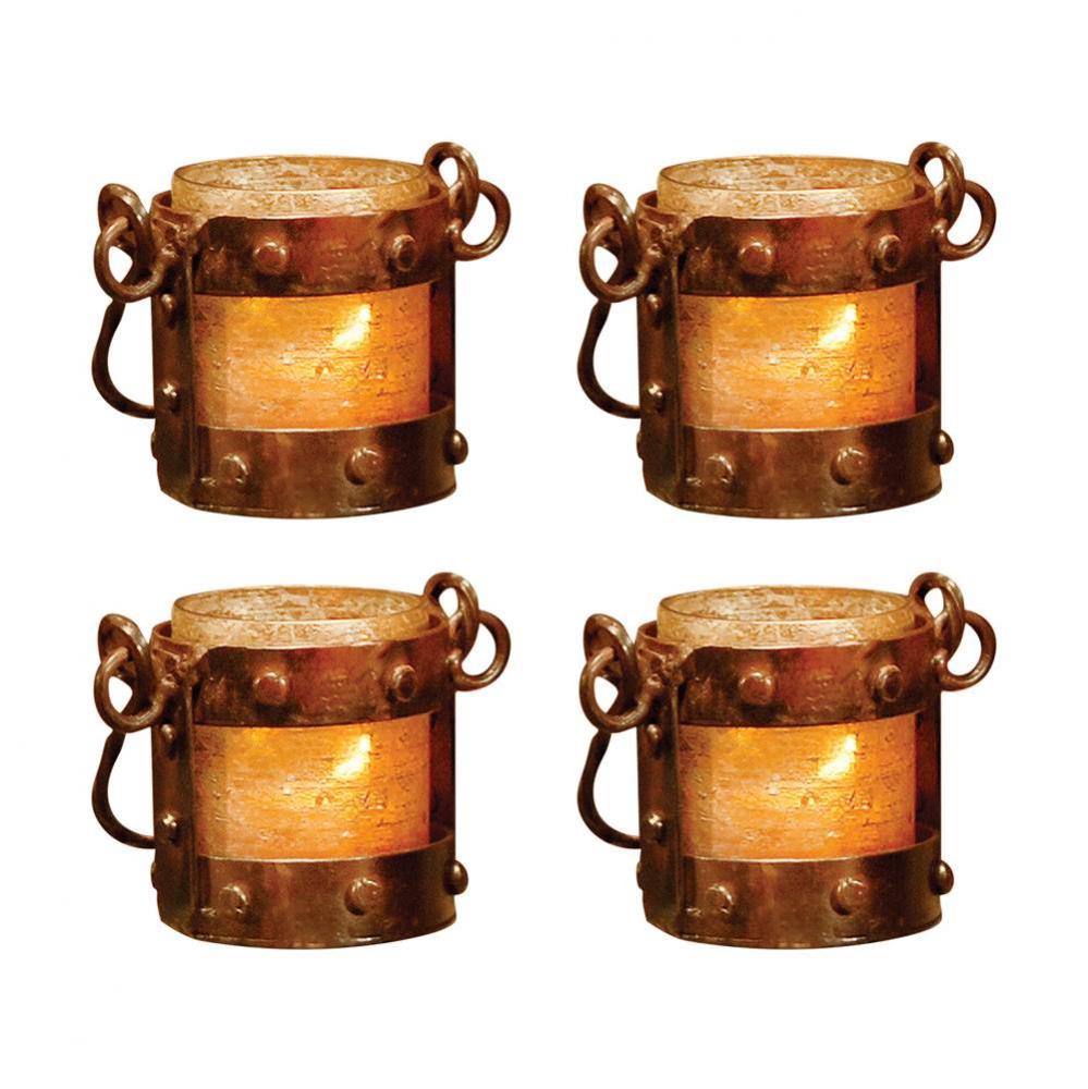 Mission Set of 4 Votive