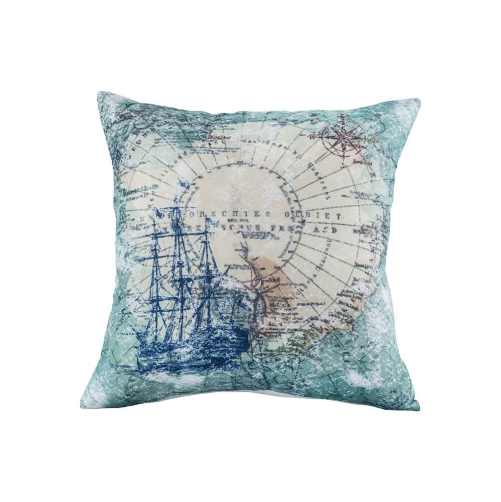 Bayside Pillow Cvr C.Gray