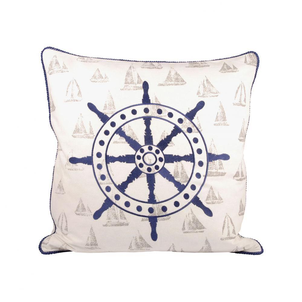 Captains Wheel Pillow