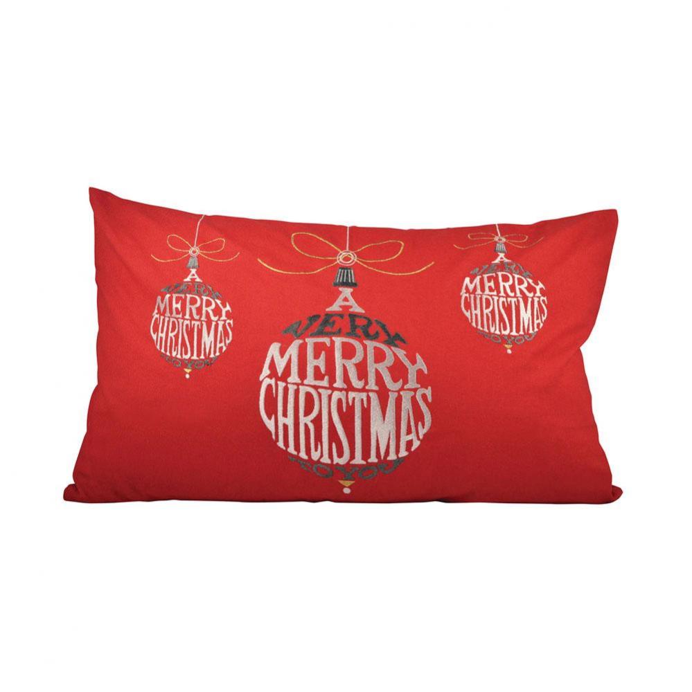 Very Merry Christmas 26x16 Lumbar