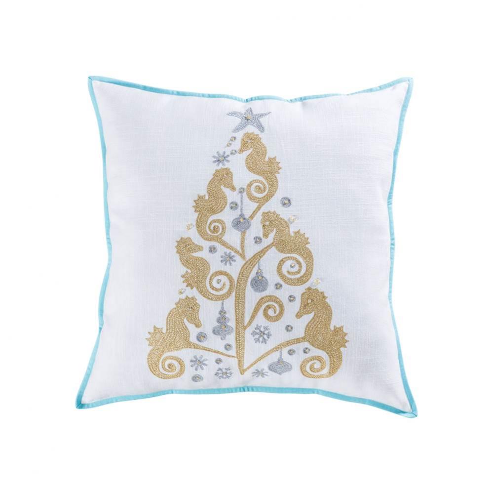 Coastal Christmas Pillow 24x24 - COVER