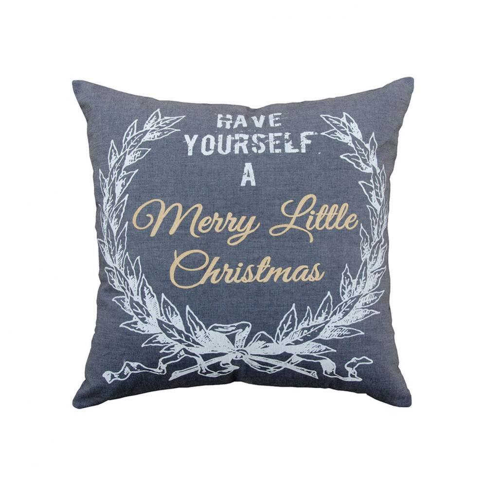 Merry Lil Christmas Pillow