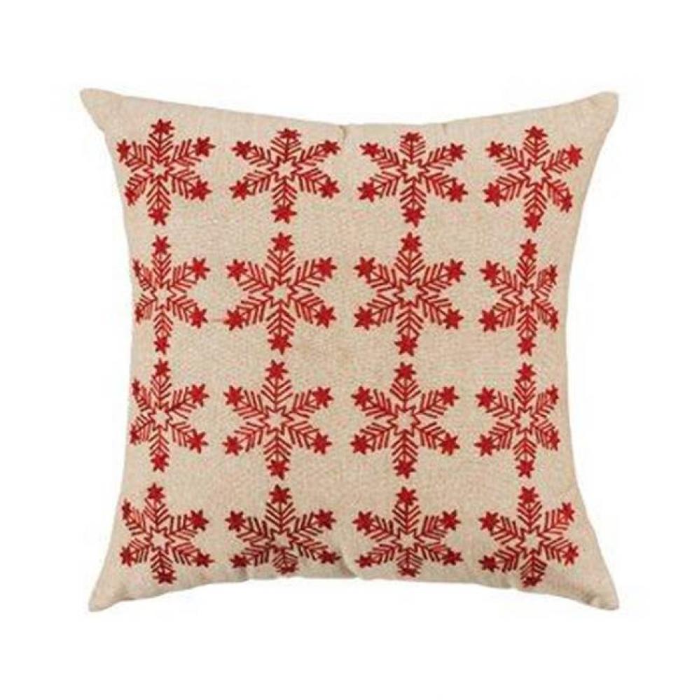 Cottage Snow 20x20 Pillow - COVER