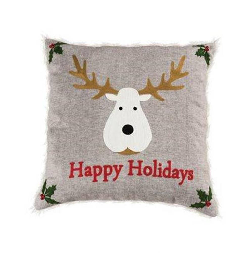 Happy Holidays 20x20 Pillow - COVER