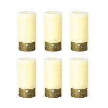 Pomeroy 030048/S6 - Set of 6 Pillar Candles -