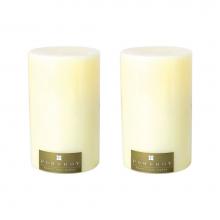 Pomeroy 030079/S2 - Set of 2 Pillar Candles -