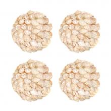 Pomeroy 433047/S4 - Shell Set of 4 Spheres -