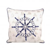 Pomeroy 904189 - Captains Wheel Pillow