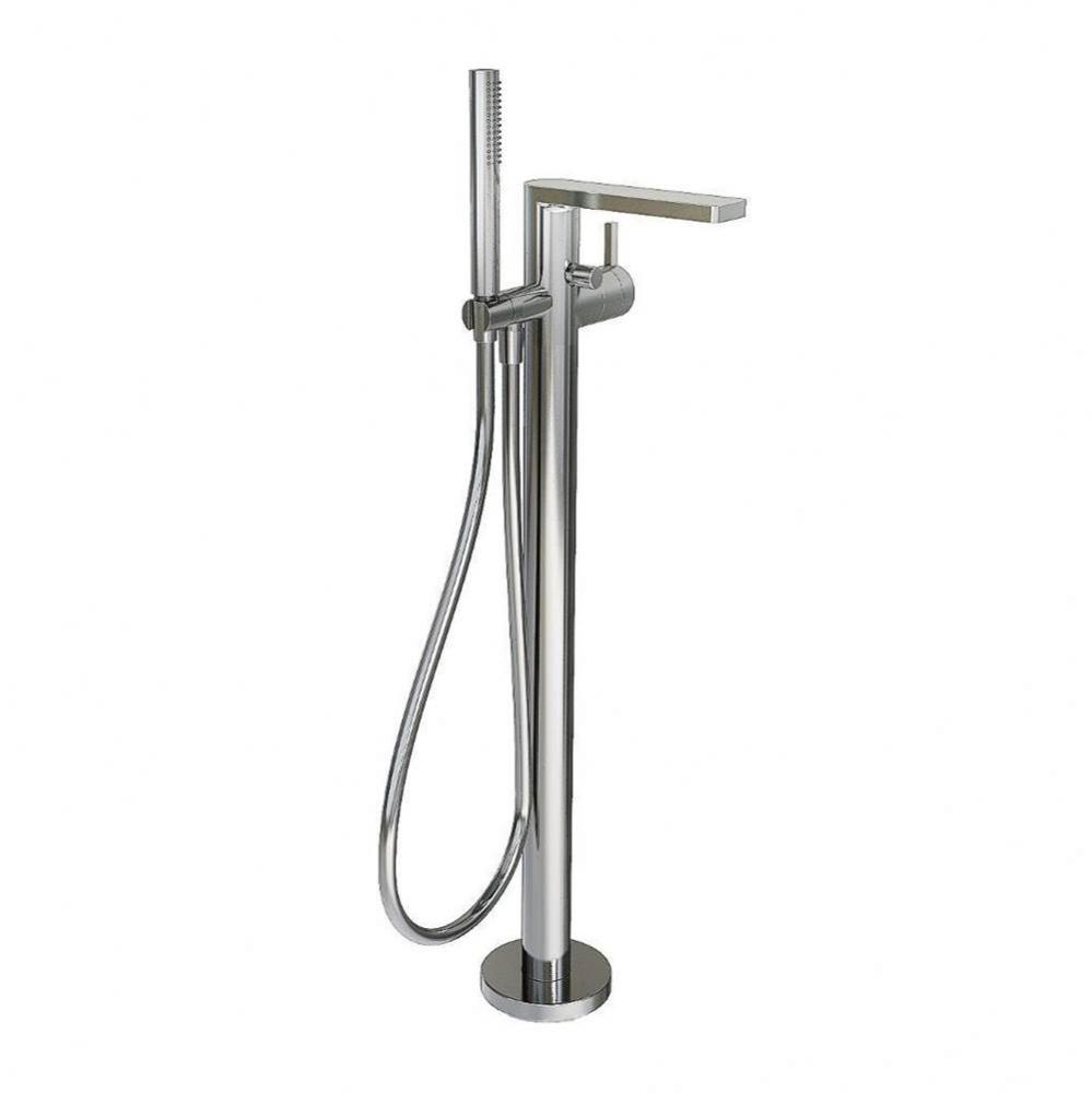 Edge Free Standing Mixer For Tub, Chrome