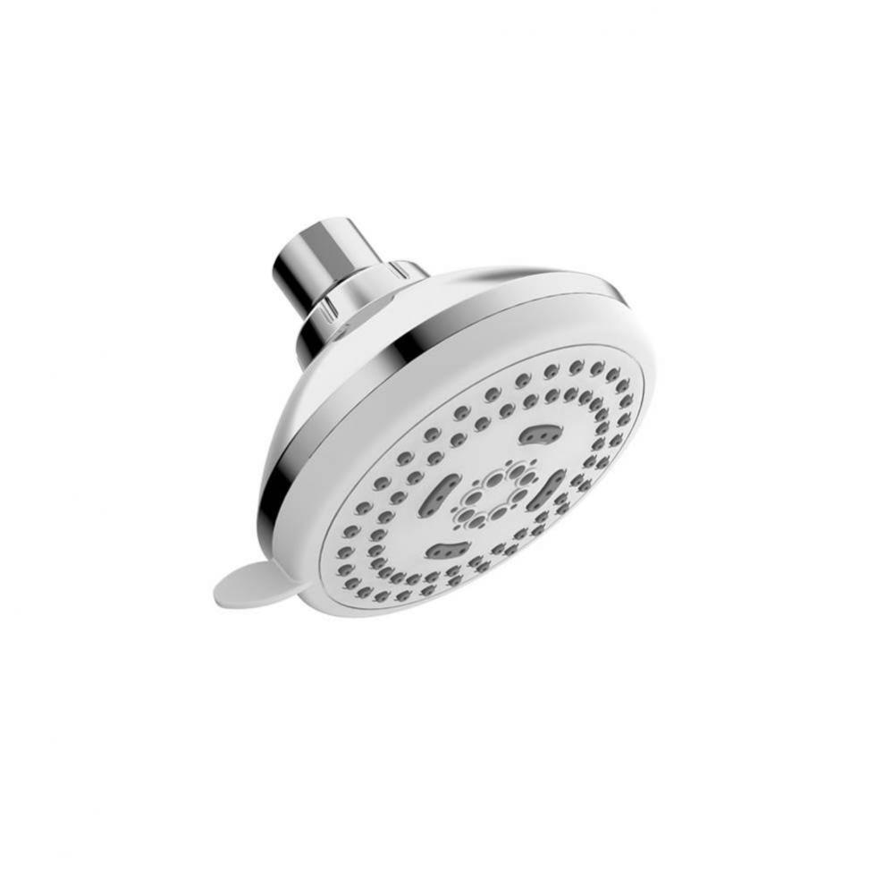 Shower Head, 3-Spray, Chrome