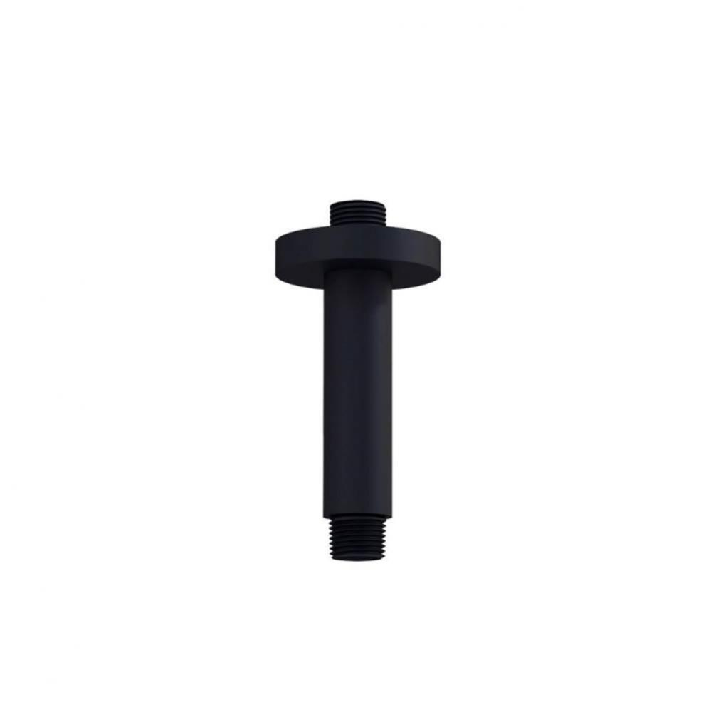 Ceiling Shower Arm, 4'', Matte Black