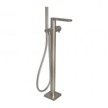 In2aqua 1109 2 20 2 - Riva X Free Standing Mixer For Tub, Brushed Nickel