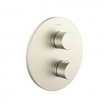 In2aqua 1408 2 20 0 - Urban Thermostatic Valve Trim Kit With Volume Control And Manual Diverter, Brushed Nickel