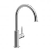 In2aqua 6000 1 80 2 - Classic Xl Single-Lever Kitchen Faucet With Swivel Spout, Stainless Steel