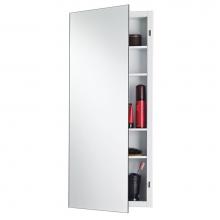 Jensen Medicine Cabinets 835P24WHD - FOCUS 1DR 16X26 POL1 HY/ST