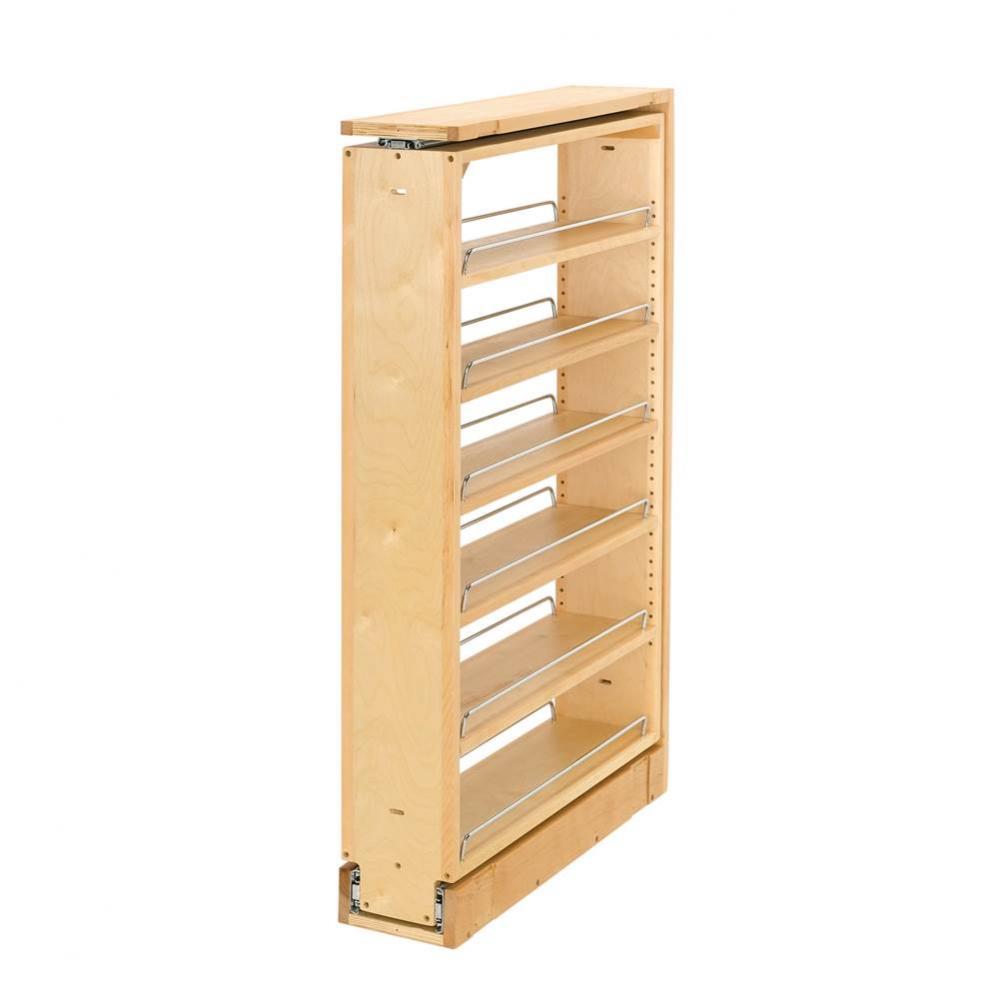 Wood Tall Filler Pull Out Organizer for New Kitchen Applications
