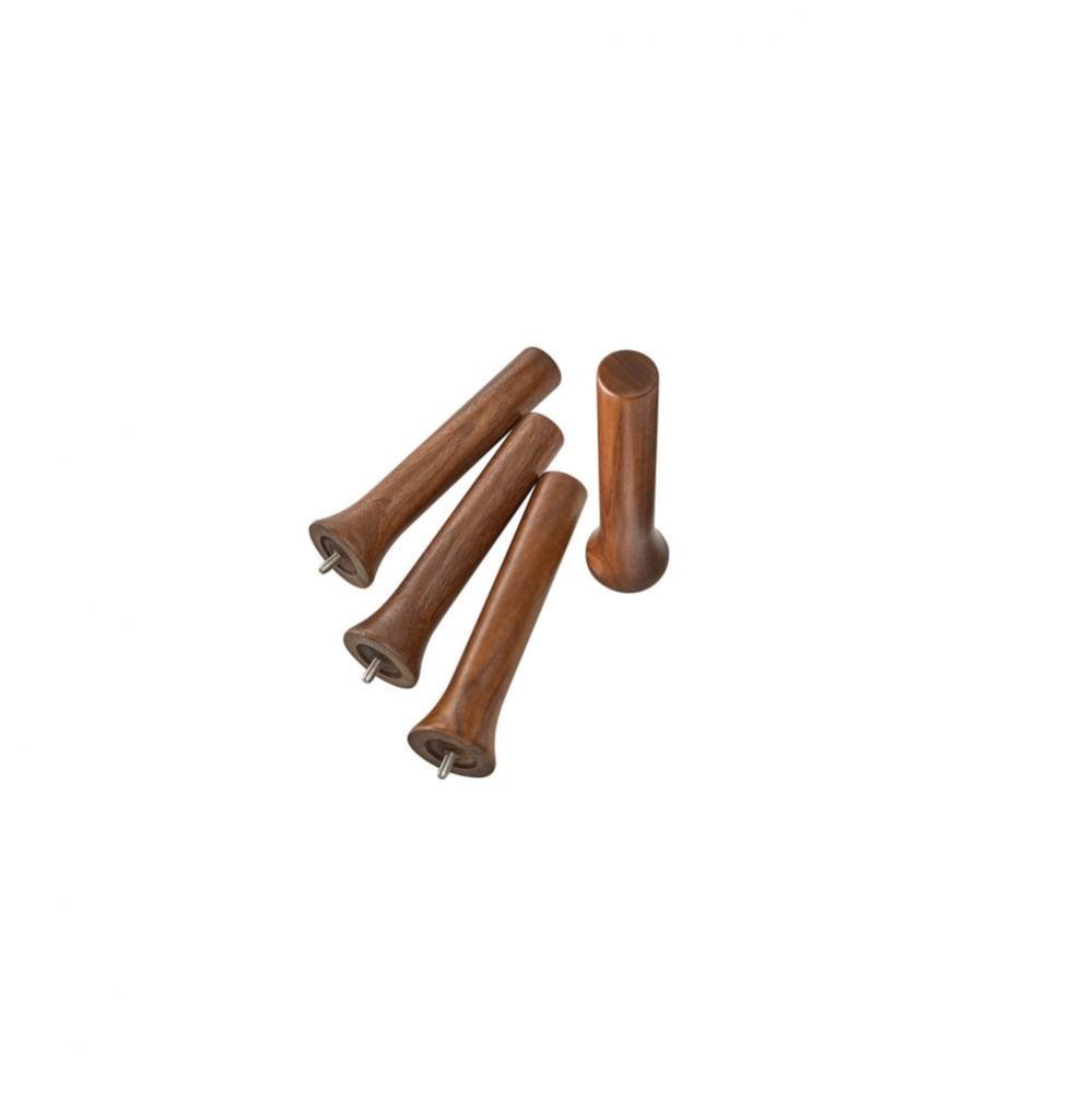 4-Pack of Walnut Pegs for Rev-A-Shelf Wood Peg Boards