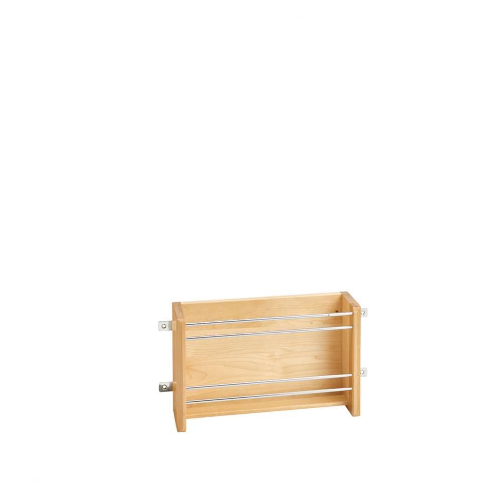 Wood Foil/Wrap Cabinet Door Organizer