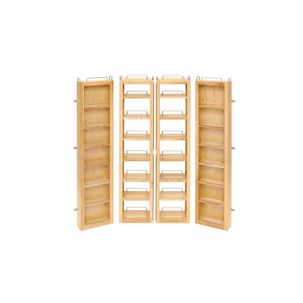 Wood Swing Out Pantry Cabinet Organizer Kit