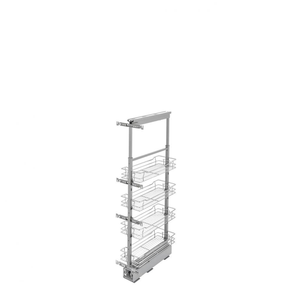 Adjustable Pantry System for Tall Pantry Cabinets