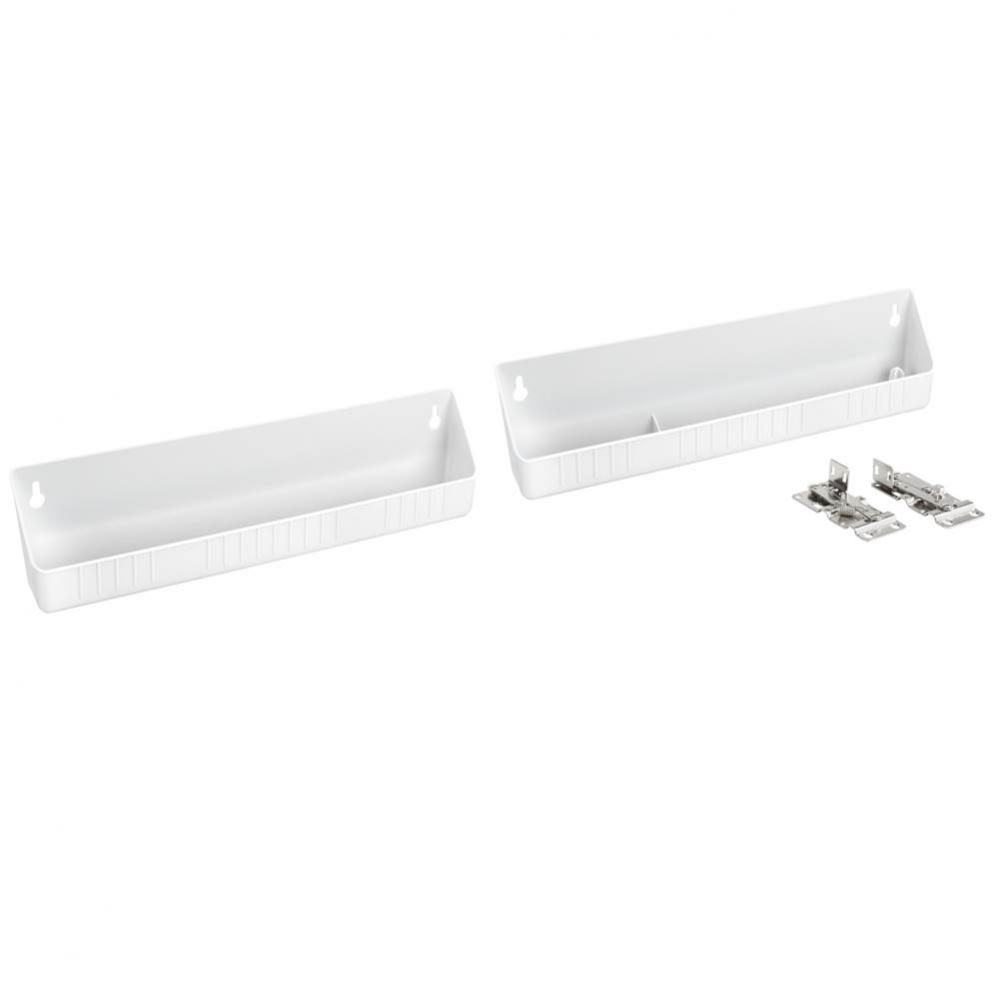 Polymer Tip-Out Trays for Sink Base Cabinets