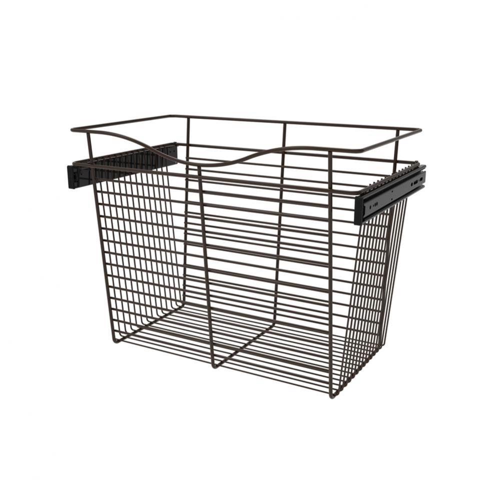 24'' W Closet Basket for Custom Closet Systems