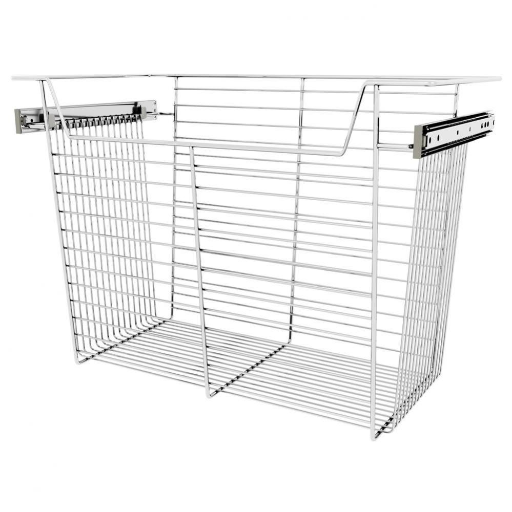 24'' W Closet Basket for Custom Closet Systems