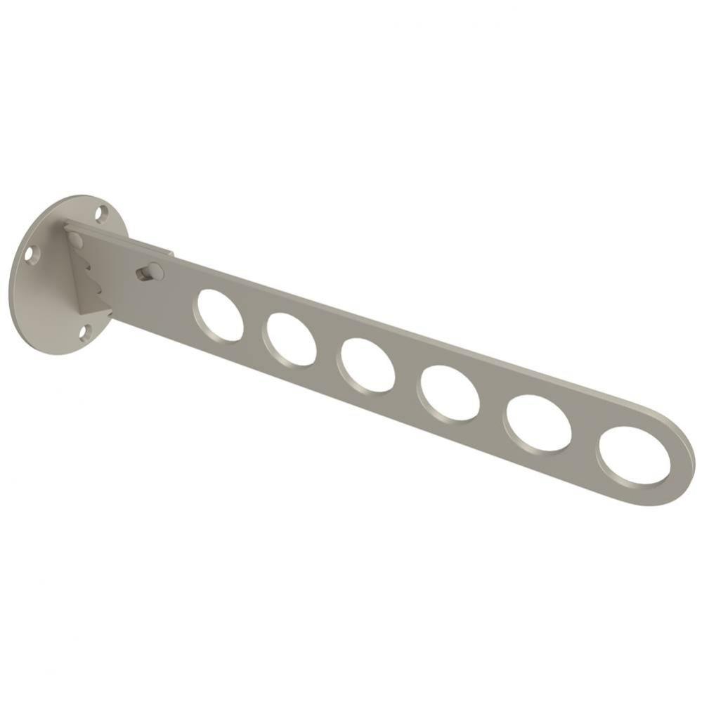 Adjustable Wall/Door Valet Hook for Laundry/Closet Systems