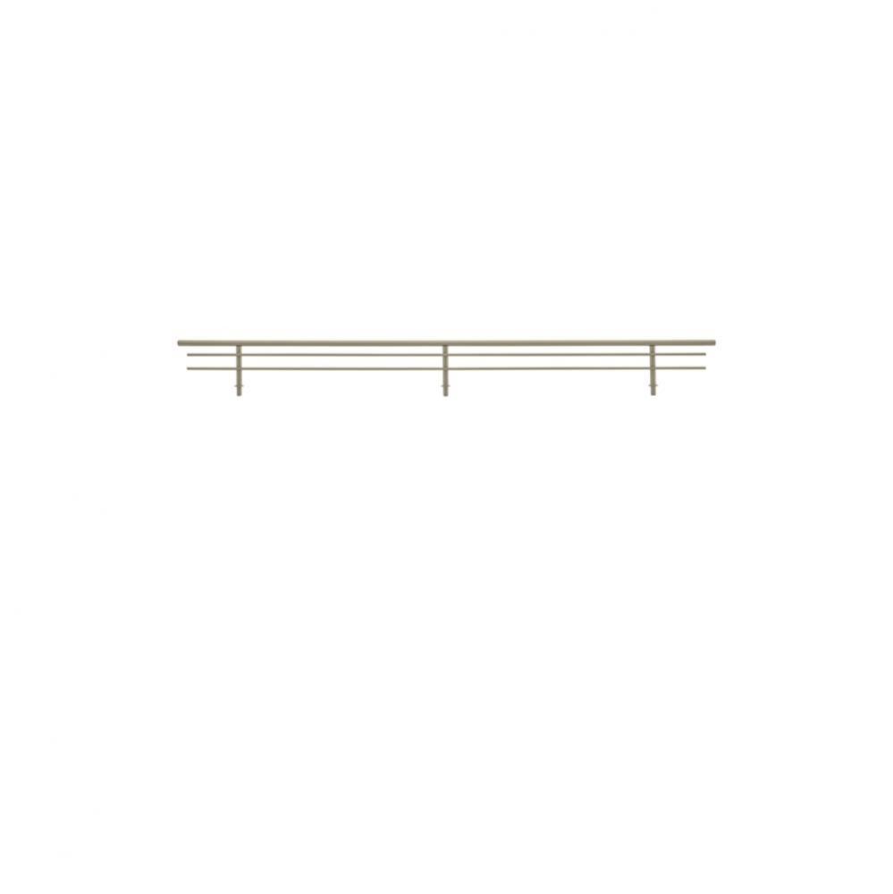 Closet Shoe Rail for Custom Closet Systems (10 pack)