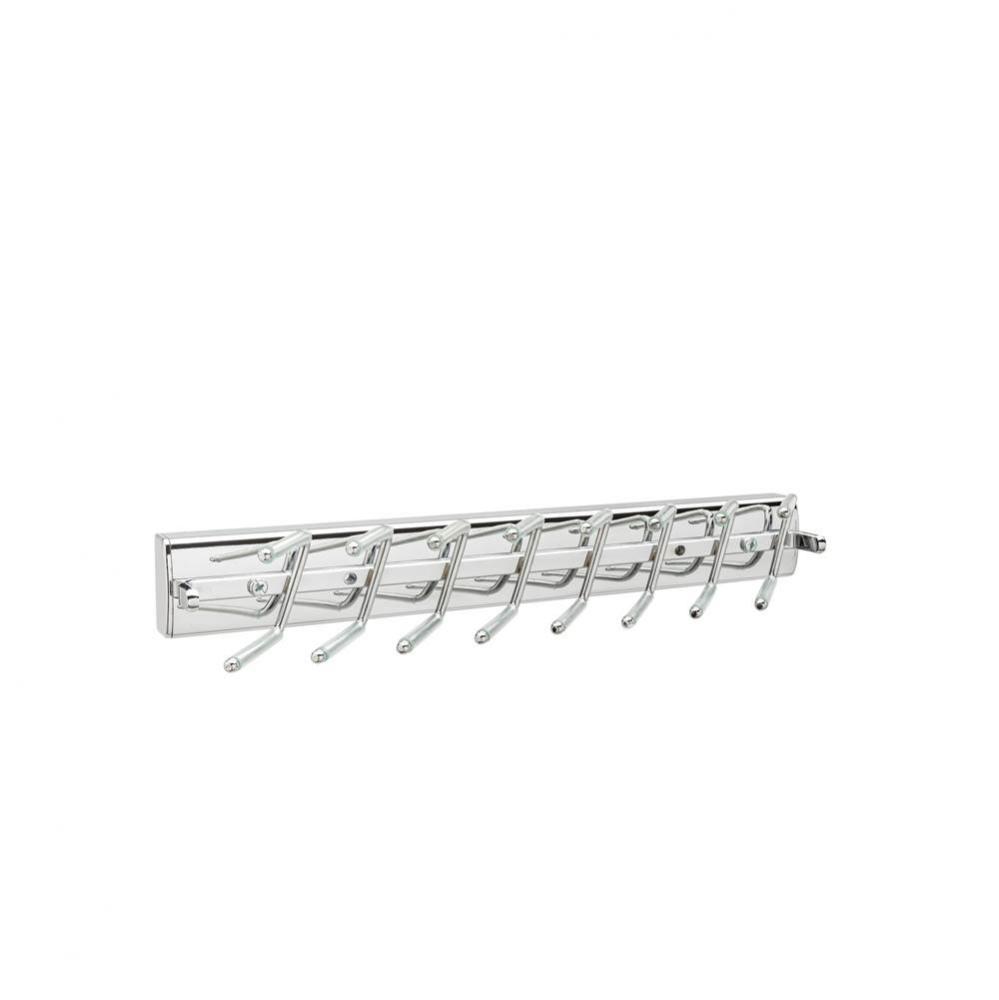 Premier Pull Out Swivel Tie Rack for Custom Closet Systems