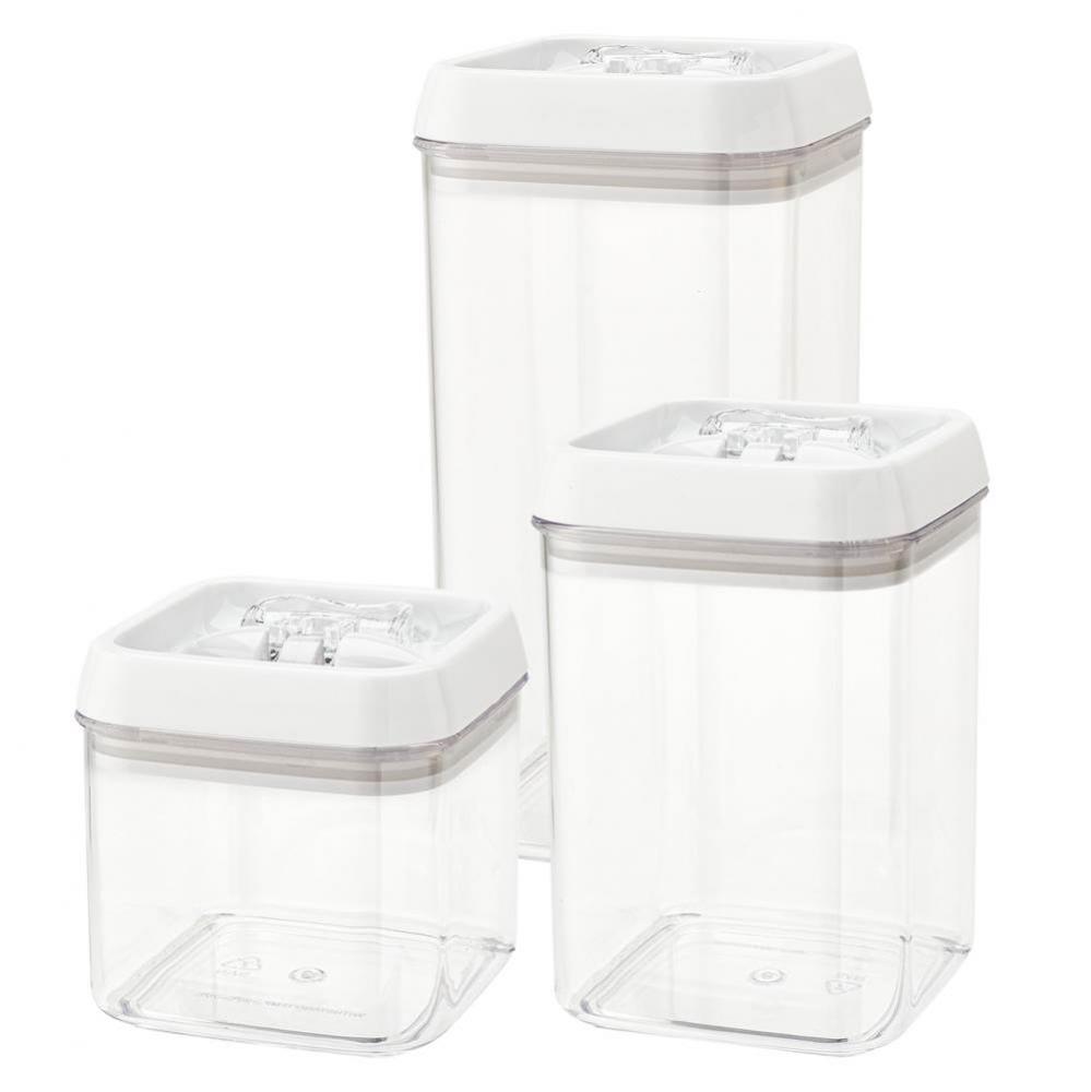 Acrylic Container Set and Matching Lid