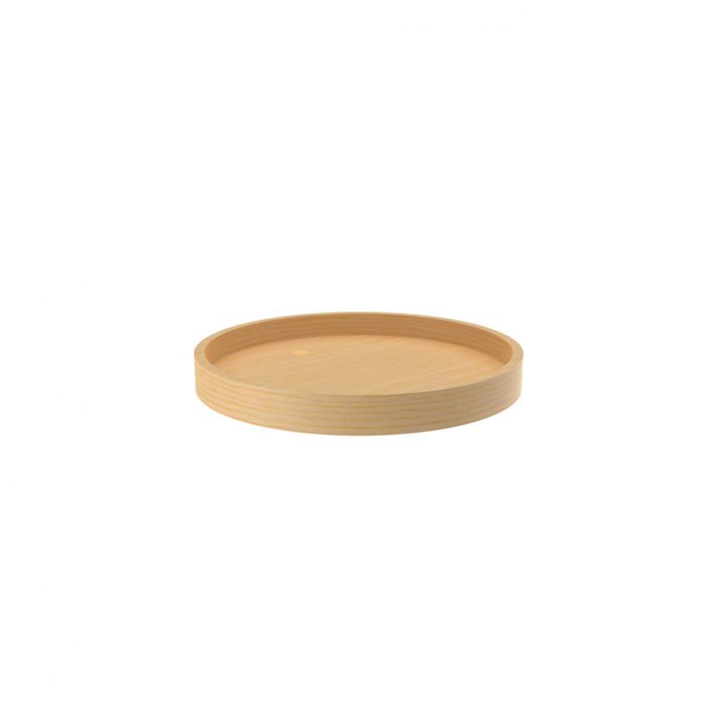 Banded Wood Full Circle Lazy Susan for Corner Wall Cabinets w/Swivel bearing