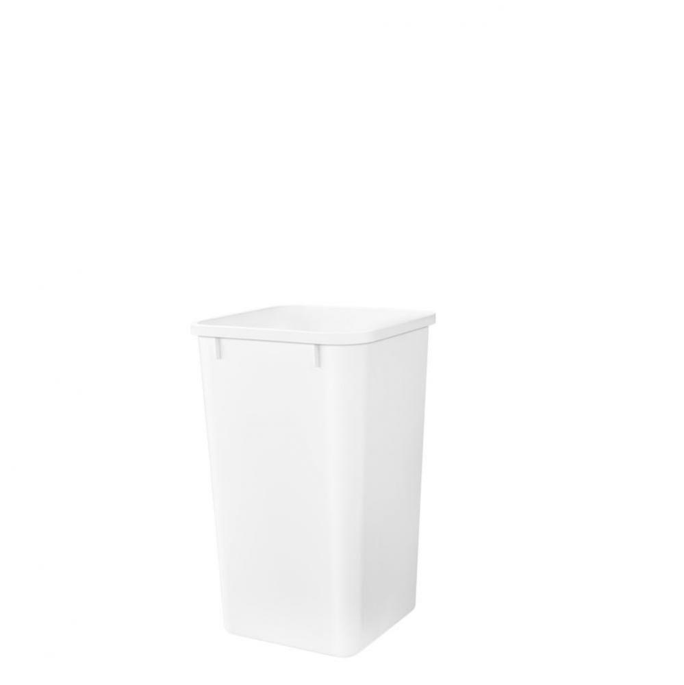 Polymer Replacement 27qt Waste/Trash Container for Rev-A-Shelf Pull Outs