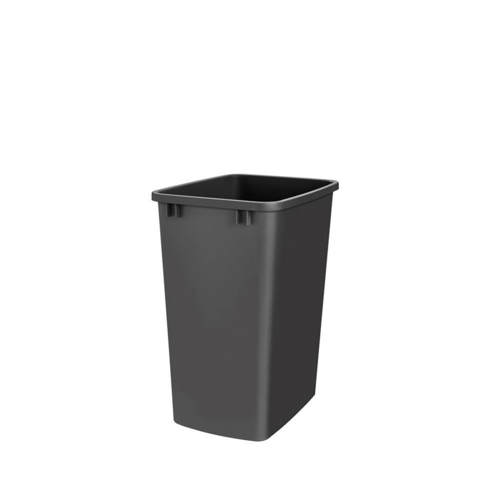 Polymer Replacement 35qt Waste/Trash Container for Rev-A-Shelf Pull Outs