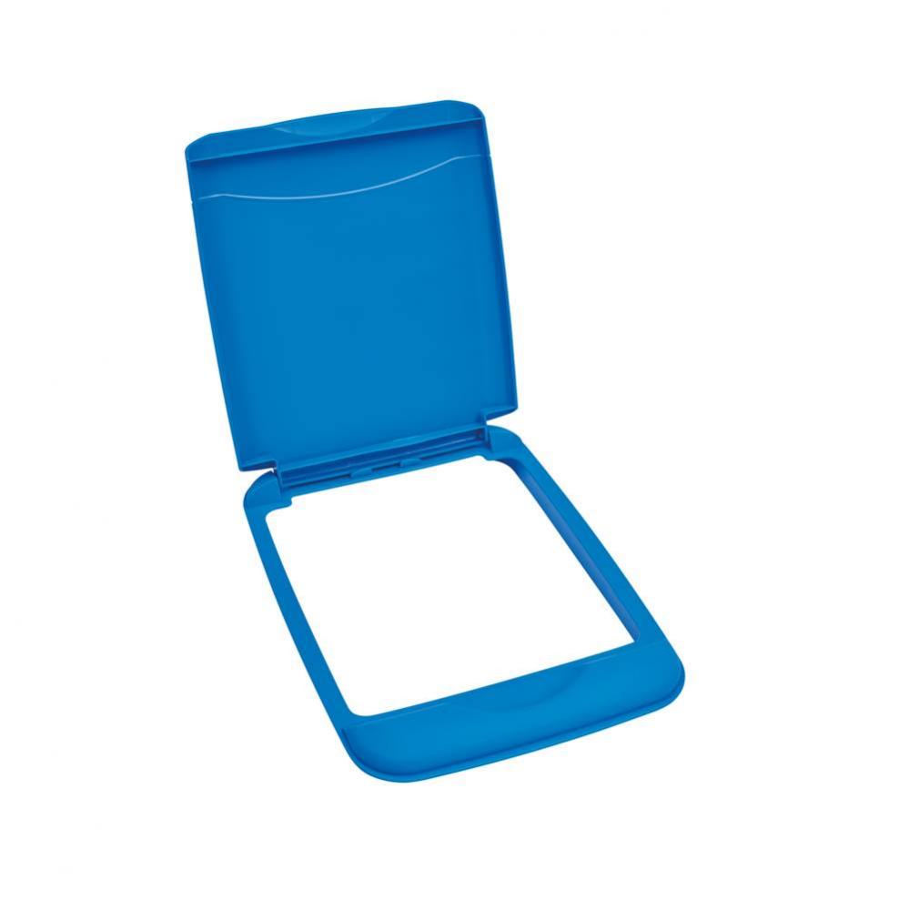 35 Qrt Recycling Lid (Blue)