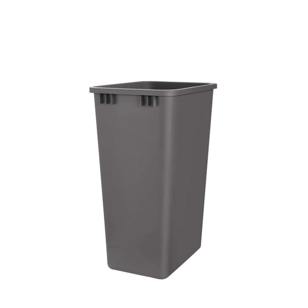 Polymer Replacement 50qt Waste/Trash Container for Rev-A-Shelf Pull Outs