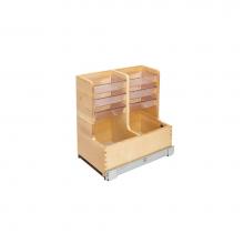 Rev-A-Shelf 441-15VSBSC-1 - Wood Vanity Sink Pull Out Organizer w/Soft Close