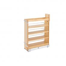 Rev-A-Shelf 448-BCSC-6C - Wood Base Cabinet Pull Out Organizer w/Soft Close