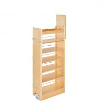 Rev-A-Shelf 448-TP51-11-1 - Wood Tall Cabinet Pull Out Pantry Organizer w/Soft Close