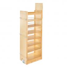 Rev-A-Shelf 448-TP58-14-1 - Wood Tall Cabinet Pull Out Pantry Organizer w/Soft Close
