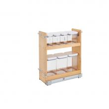 Rev-A-Shelf 448OXO-BCSC-8C - Wood Base Cabinet OXO Pull Out Organizer w/Soft Close