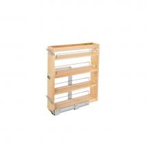 Rev-A-Shelf 449-BCSC-5C - Wood Base Cabinet Pull Out Organizer w/Soft Close