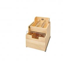 Rev-A-Shelf 4CW2-18SC-1 - Wood Base Cabinet Cookware Pull Out Organizer w/Soft Close