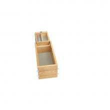 Rev-A-Shelf 4VDOHT-12-1 - Wood Vanity Cabinet Replacement Half Tier Drawer System (No Slides)