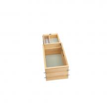 Rev-A-Shelf 4VDOHT-267FL-1 - Wood Vanity Cabinet Replacement Half Tier Drawer System (No Slides)