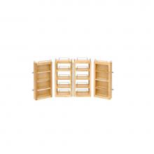 Rev-A-Shelf 4WBP18-25-KIT - Wood Base Cabinet Door Mount Organizer and Swing Out Pantry Organizer Kit